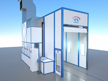 Сушильная камера тупикового типа SPK-9.3.4 